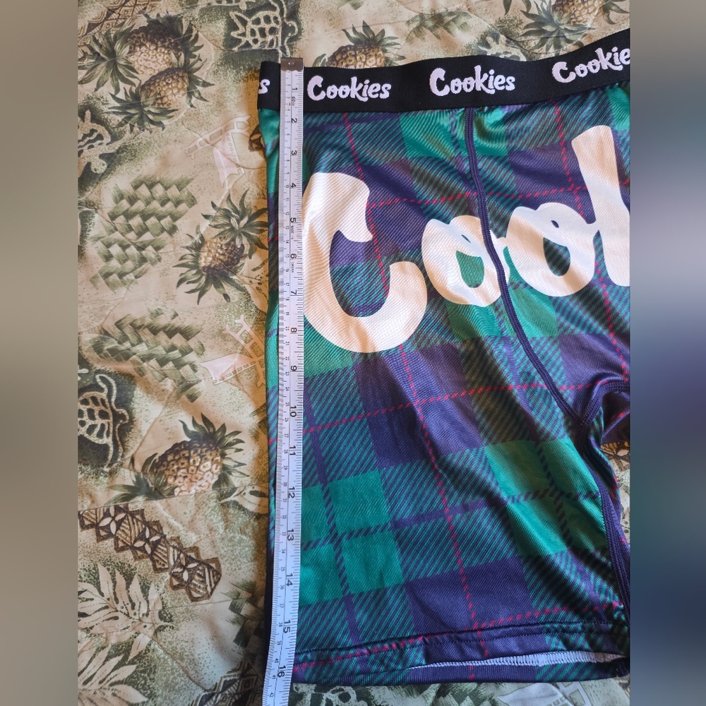 New Cookies Blue/Green  Boxer Briefs Set Of 2 Size XL - Picture 3 of 3